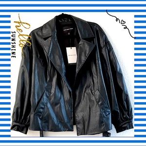 ✨SOLD✨Faux Leather Jacket